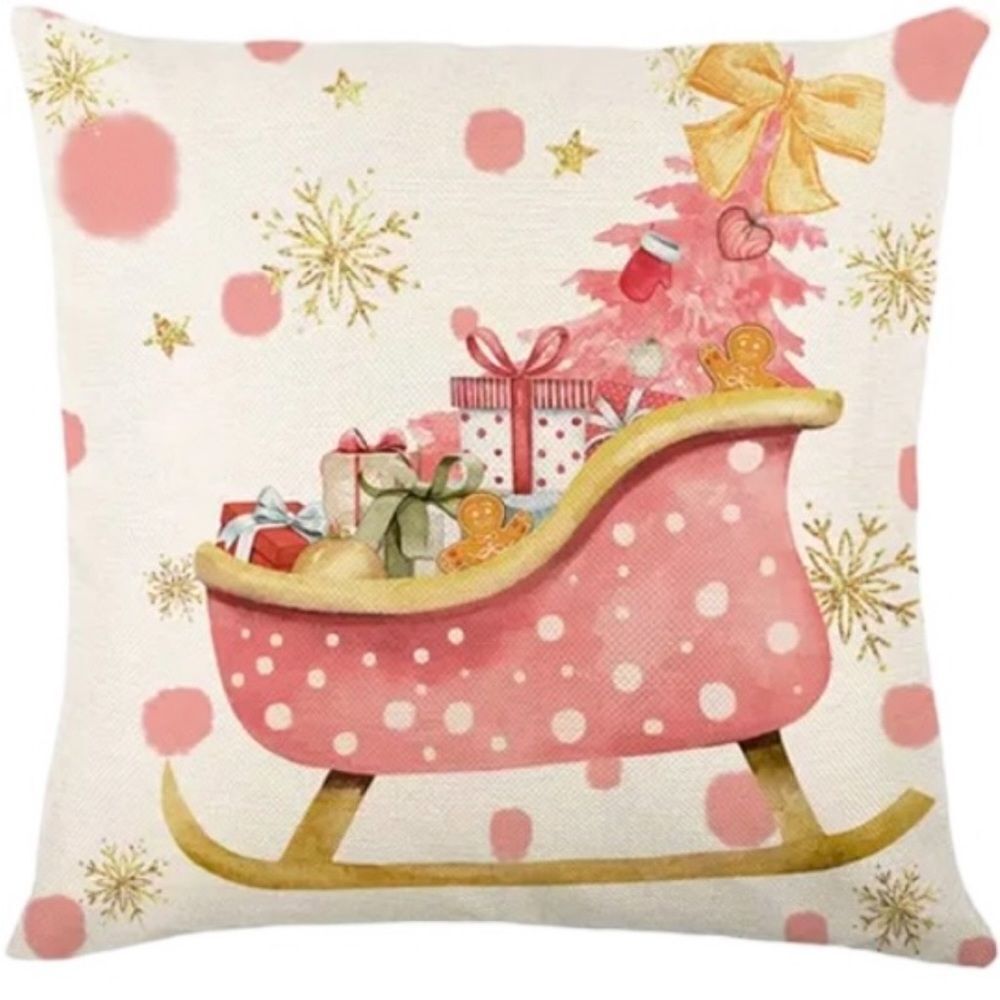 CHRISTMAS PILLOW COVERS, set‎ of 4